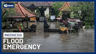 Indonesia Suffers Flooding Emergency As Severe Storms Hit | 10 News