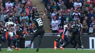 Trevor Lawrence throws goal line INT on 1st down