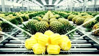 Modern Dried Pineapple Processing Factory Technology 🍍🏭