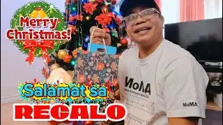 BUKSAN NATIN ANG MGA REGALO KO/FAMILY EXCHANGE GIFT NG CHRISTMAS 🎄 #fyp #gift #christmas #canada 