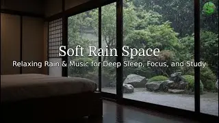 Relax with Soft RAIN Sounds and Peaceful Piano for Stress Relief