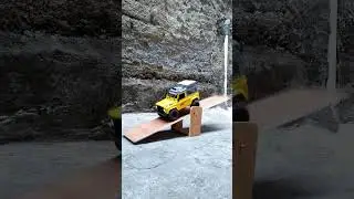 Mobil Rc Skala 1:12 Land Rover Defender Mn99s 4WD Test obstacle