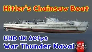 [4K 60fps] War Thunder Naval : S-100 Torpedo boat Gameplay