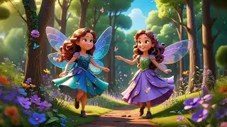 Three Singing Fairies Float and Glow | Fairy Song Kids | Magical Counting Rhyme and Learning Song