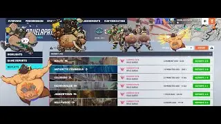 Cuando Roadhog Decide Ser DPS y Tanque al Mismo Tiempo! 😎🔥