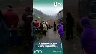 8 Orang Meninggal Dunia, Akibat Tanah Longsor Di Kabupaten Bandung Barat