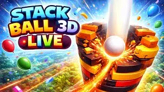 every move is important stack ball live by varunxplayzz #live#stackballlive#shortslive#stackballgame