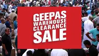 GEEPAS CLEARANCE SALE