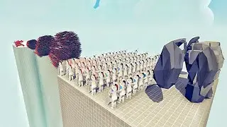 100x WHITE ARMY vs EVERY GOD - Totally Accurate Battle Simulator TABS