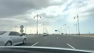 Driving in Muscat Sultan Qaboos Highway