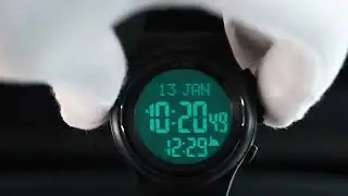 #SKMEIFactory Model #1981--#Men watch ---#Azan Watch for Muslim prayer