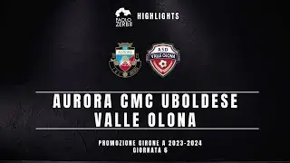 [HIGHLIGHTS] Promozione Gir. A 23/24 - Aurora CMC Uboldese - Valle Olona