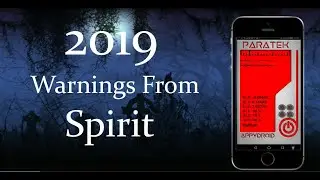 2019 Warnings from Spirit Using Paratek ai speech generator