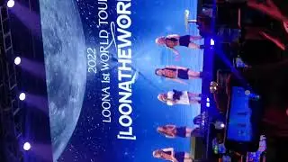 LOONA INTERACCI&Oacute;N CON FANS- LOONA CDMX 2022