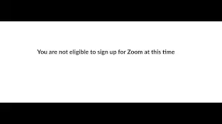 How to fix you are not eligible to sign in| in Zoom| tips n tricks|