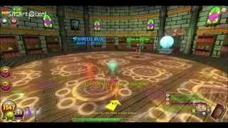 Wizard 101 fighting in the mysterious tower (lost pages)