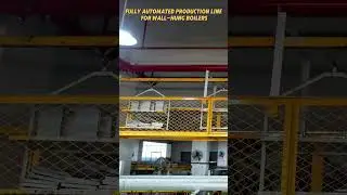 Vangood -- Fully automated production line for wall-hung boilers#shorts