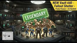 NEW Vault 440 - Fallout Shelter - Pretty Flowers - 01/10/2026