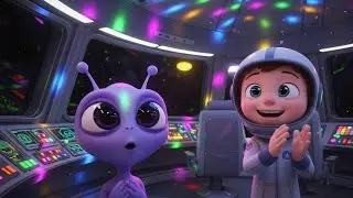 Oops! Little Alien Pressed the Wrong Button | Nursery Rhymes for Kids & Baby Songs