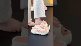 Unbox Our New Slippers Collectin 2025 ✅  New Slippers For Girls 🤩 #slippers #newslippers #blackpink