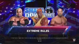 WWE 2K25 Hulk Hogan vs Goldberg vs Rikishi