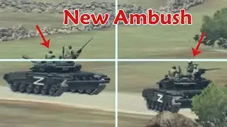 Конвой с российскими боеприпасами и топливом уничтожен украинскими войсками - Arma 3