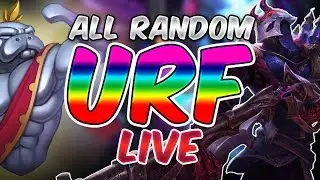 ALL RANDOM URF 2017 - Ultra Rapid Fire 2017 LIVE - Let's play URF