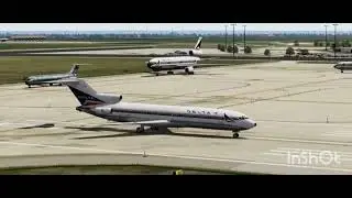  Delta Airlines flight 1141 Crash animation with CVR/ATC Recording 