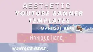 23 Free Aesthetic YouTube Banner Templates | Canva