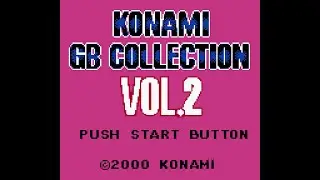 Konami GB Collection Vol 2. [GBC - Konami]. (1999). Full Playthrough.