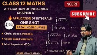Chapter 8 One Shot | Area Under Curves | Application of Integrals Class 12 | NCERT | Faiz Sir