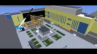Simulazione 4D - Realizzazione mascheramento - Navisworks