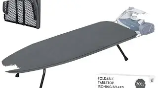 Small But Mighty! 💥 Metal Mesh Tabletop Ironing Board Review