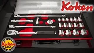 Ko-ken 4285Z Socket Set Unboxing
