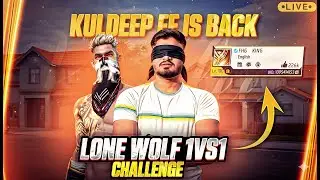 FREE FIRE LIVE LONEWOLF 1V1 CHALLANGE!!DAY-11!!#freefire #nonstopgaming #freefiremax #freefireindia
