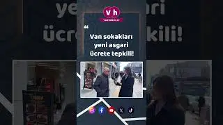 Van sokakları yeni asgari &uuml;crete tepkili! #asgari&uuml;cret #vansokakr&ouml;portajı #vanhabertr #ekonomikkriz