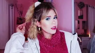 Get Ready With Me: 80s Inspired Hair, Makeup and Outfit for Party!