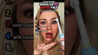 Ranked The best Makeup FAILS (Part 5)