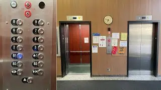 Montgomery/TK Traction Elevators @ UW Van Vleck Hall - Madison, WI.