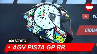 AGV Pista GP RR Misano 2019 Valentino Rossi Replica - ChampionHelmets.com