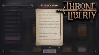 Star of Sylaveth - Near The Sanctuary Oasis Collection Codex THRONE AND LIBERTY