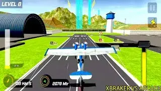 City Airplane Pilot Flight - Airplane Simulator - Level 8 to 11 - Android Gameplay FHD