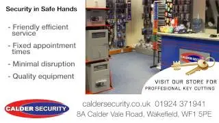 Calder Security - Domestic burglar alarms, CCTV, Locksmiths and Key Cutting in Wakefield