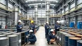 Inside the World&rsquo;s Largest Oil Factory | Full Manufacturing Process Revealed