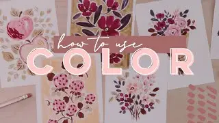 Simple Color Palette for Sophisticated Art!