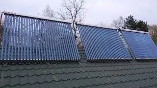 Вакуумные коллектора для нагрева бассейна