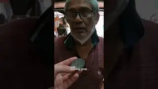 Luke Damant bargains for valuable coin in Indonesia 🇮🇩 #shorts