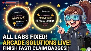 🚨 ВСЕ ЛАБОРАТОРИИ ИСПРАВЛЕНЫ! 🔥 Решения Google Cloud Arcade запущены &mdash; Завершите игру БЫСТРО и по...