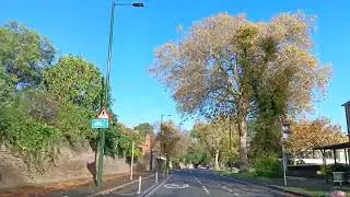 Driving from Richmond towards Kew II (Kew road), London, UK, 15/11/23 #richmond #kewgardens