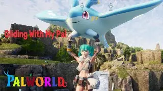Gliding Celaray's Pal in PALWORLD